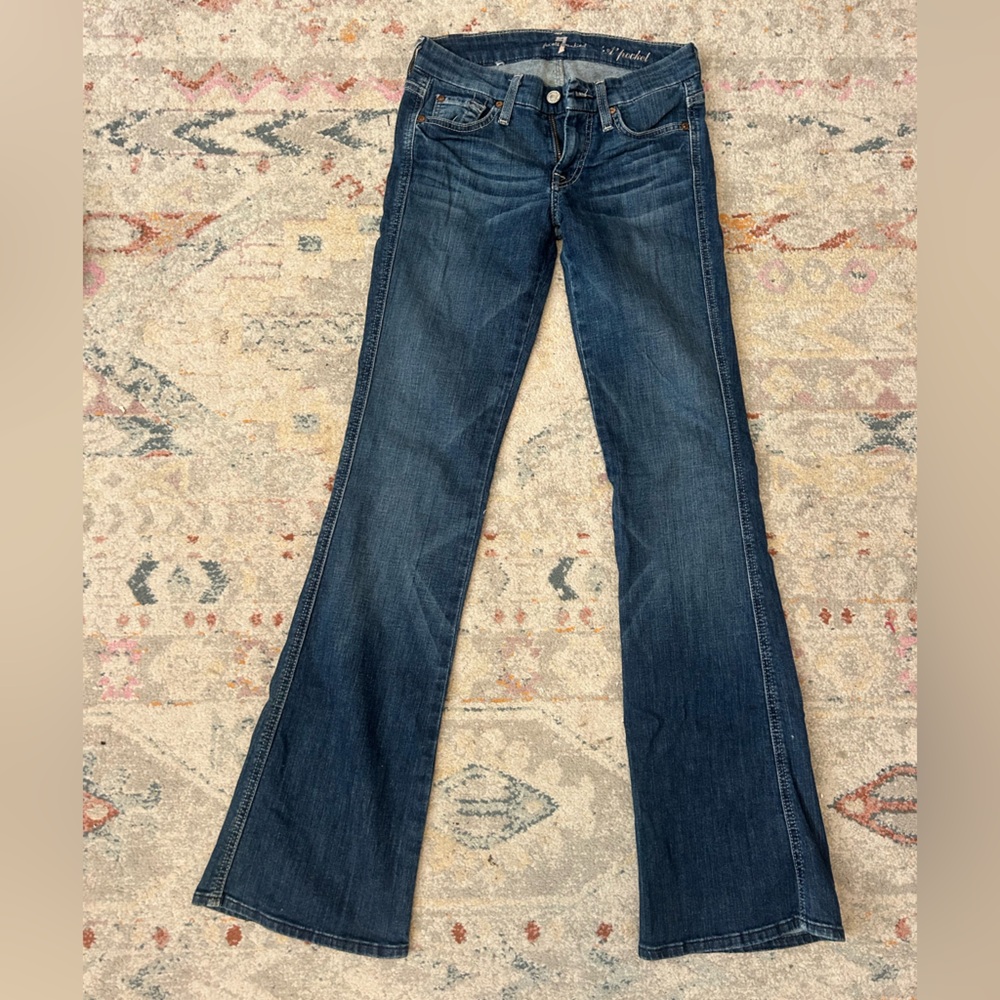 7 for all mankind “A pocket”bootcut jeans size 25